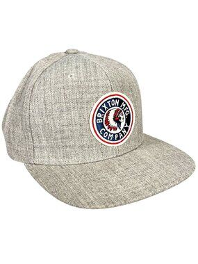 Brixton Mfg Company Tweed Snapback Baseball Cap Native American Chief